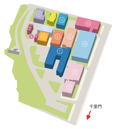 建物配置図 Building Layout